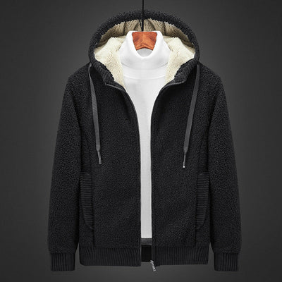 Stilvolle Kuschel-Winterjacke für Herren