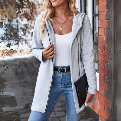 Freizeitjacke mit Kapuze für Damen