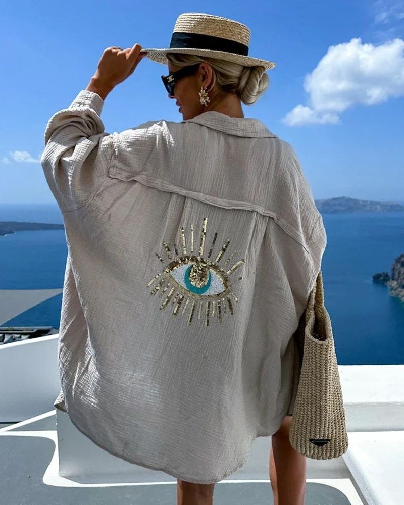 ELLEN™ - SCHICKES PERLENHEMD