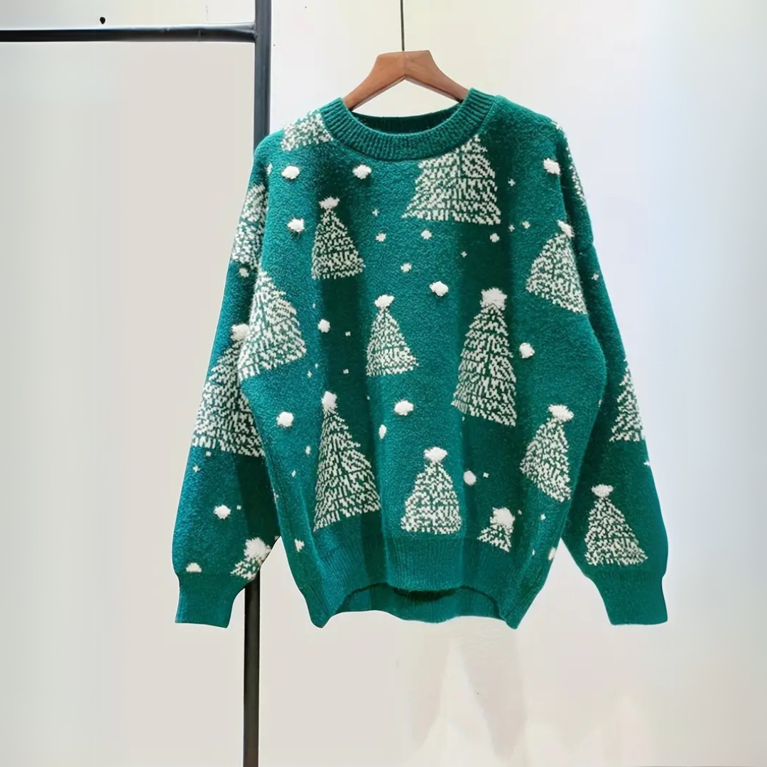 Kuscheliger Weihnachtspullover für Damen