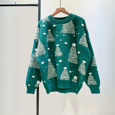 Kuscheliger Weihnachtspullover für Damen