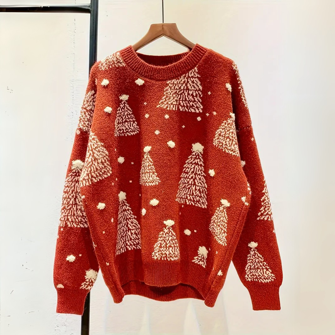 Kuscheliger Weihnachtspullover für Damen