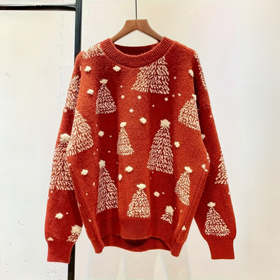 Kuscheliger Weihnachtspullover für Damen