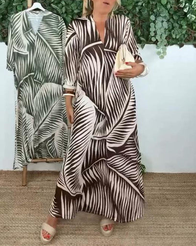 Kleid Bedruckt Mode Tasche