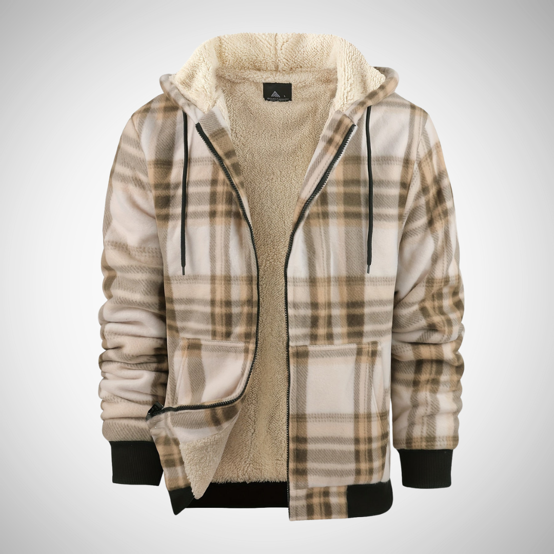 Karierte Jacke für Herren