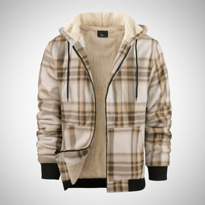 Karierte Jacke für Herren