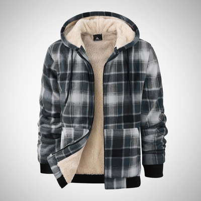 Karierte Jacke für Herren