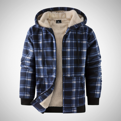 Karierte Jacke für Herren