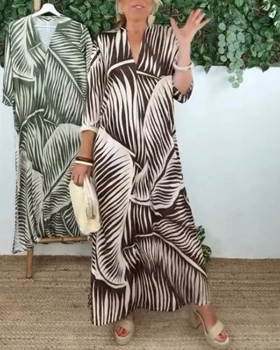 Kleid Bedruckt Mode Tasche