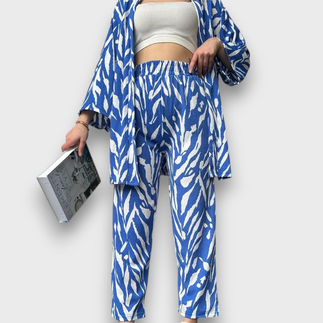 Zana – Zweiteiler mit Zebramuster