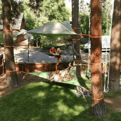 DreiecksNest™ Geräumiger Outdoor-Komfort