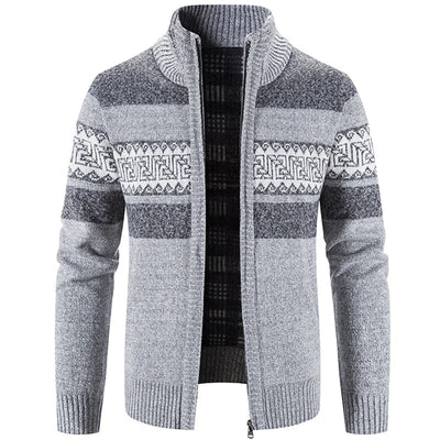 Vintage Winter Strickjacke für Männer