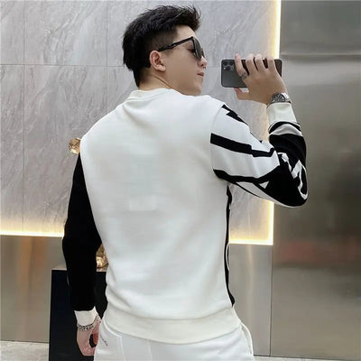 Schlichter Eleganter Winterpullover für Herren