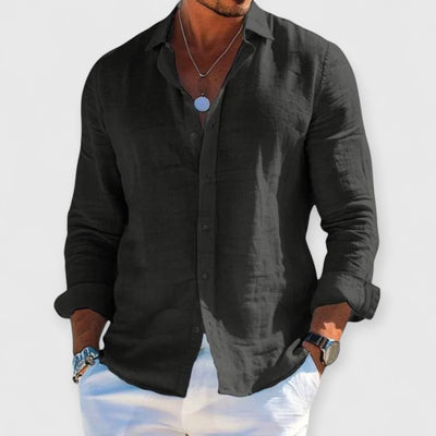 MIRAVO | Lässiges Herrenhemd aus Leinen