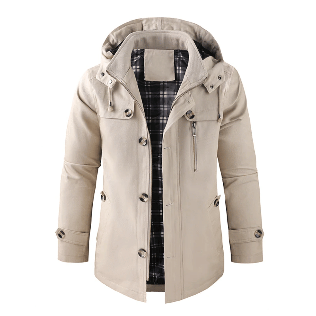 Stylische Kuschelige Winterjacke für Männer