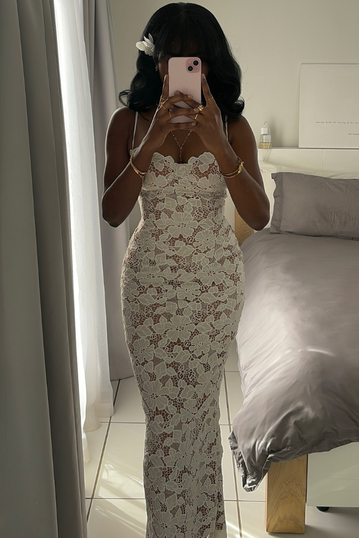 Pearla - Maxi Kleid aus Spitze