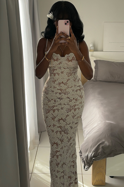 Pearla - Maxi Kleid aus Spitze