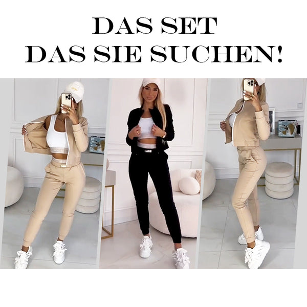 ZORA - BEQUEMES UND ELEGANTES DREITEILIGES SET