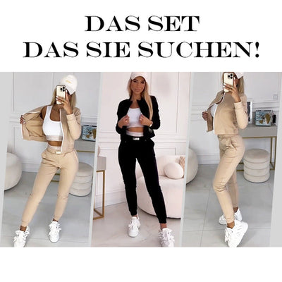 ZORA - BEQUEMES UND ELEGANTES DREITEILIGES SET