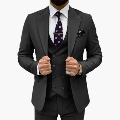 Herren Anzug dreiteilig mit Slim Fit für jede Saison