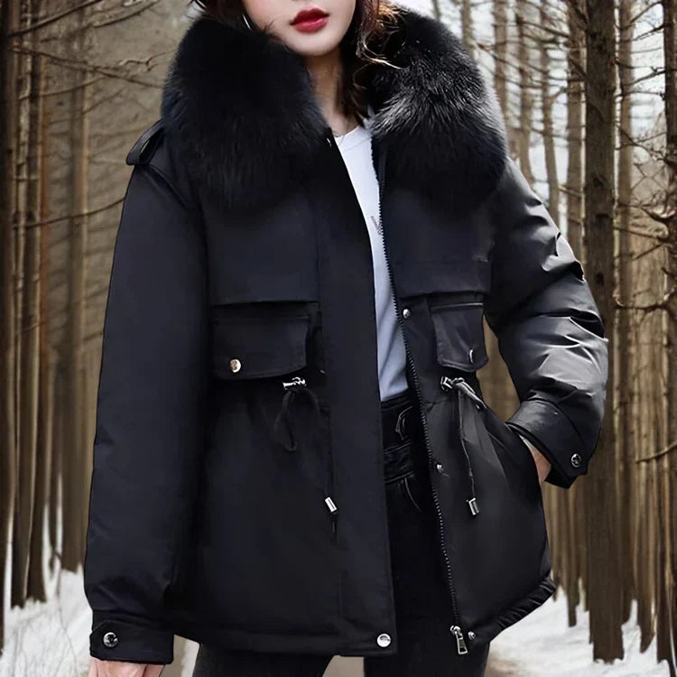 Lange Winterjacke für Damen