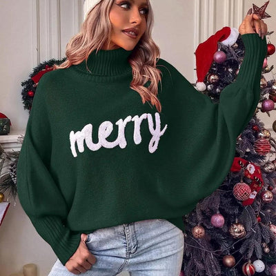 Warmer Rollkragenpullover für Damen