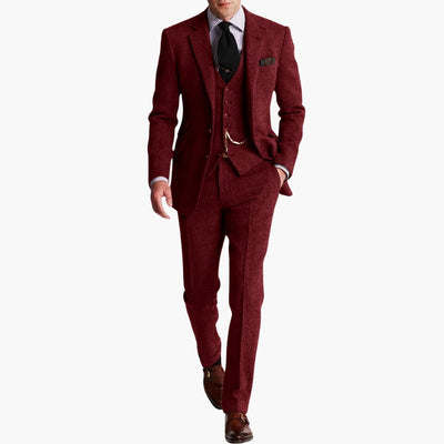 Hochzeitsgast-Anzug - eleganter Stil für Herren mit Weste