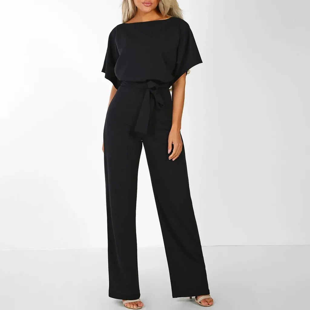 Jumpsuit mit Gürtel für Damen