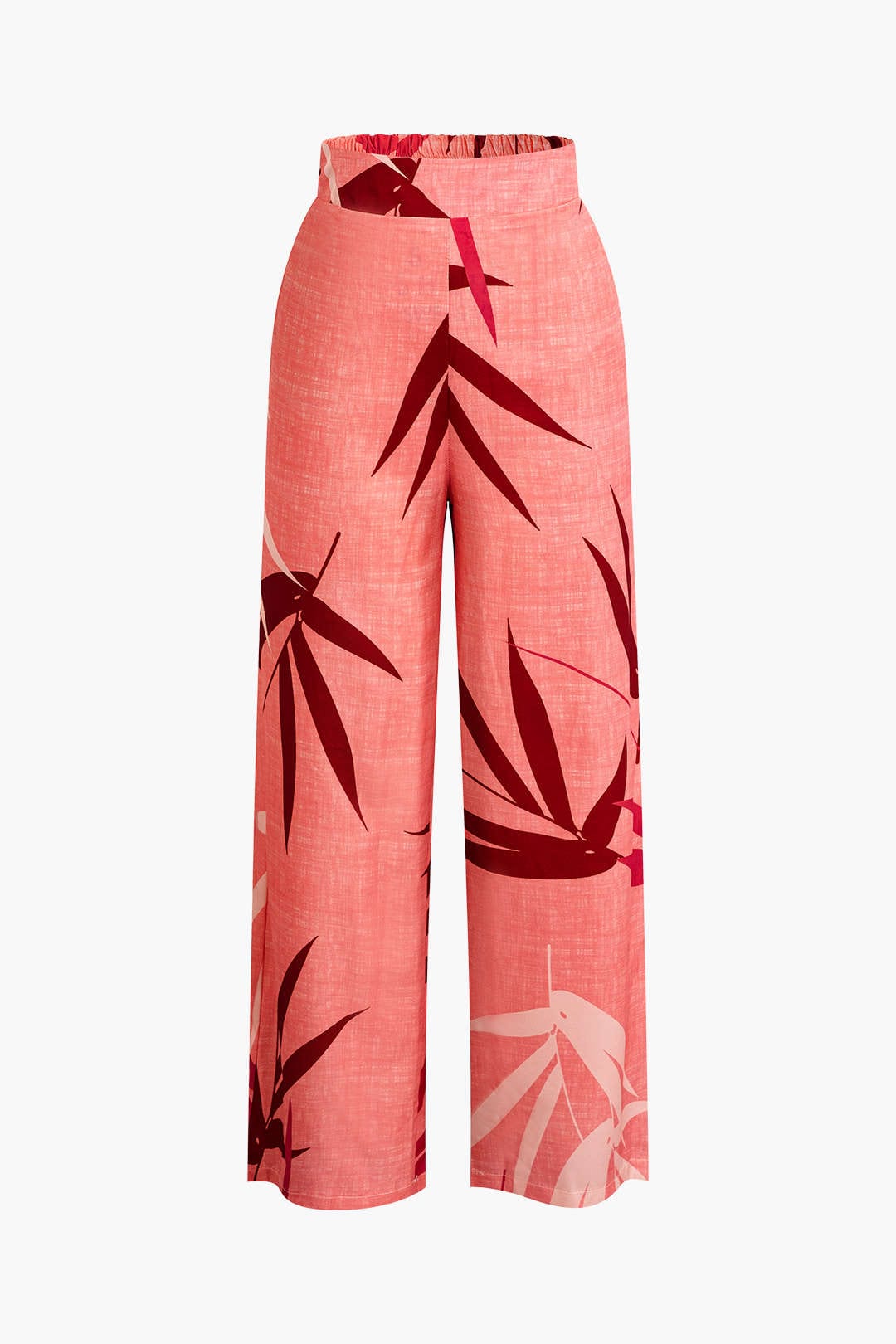 Bailey | Zweiteiler mit Knoten-Top & Bambusprint-Hose