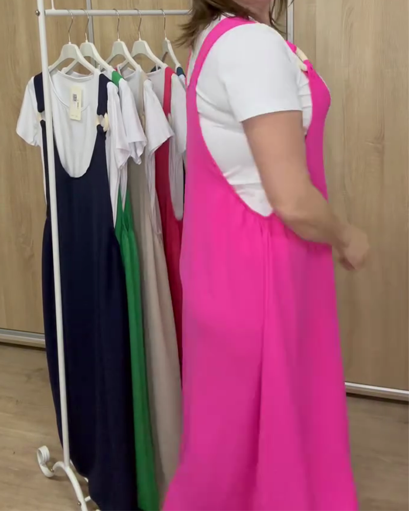 Set mit T-Shirt und Latzhose