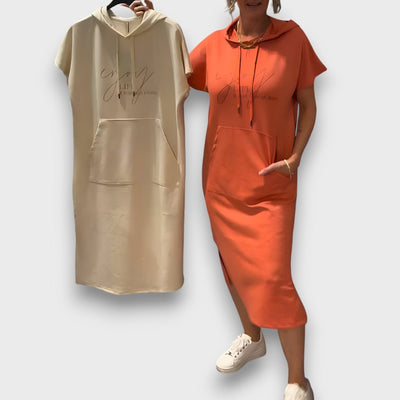 Yareni – Hoodie-Kleid mit urbanem Flair