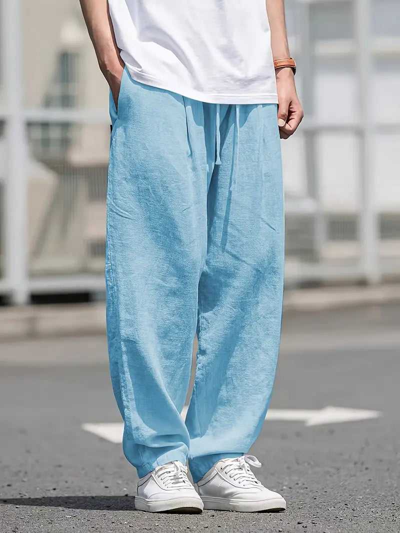 Kirk - Atmungsaktive Baumwollhose Mit Taschen