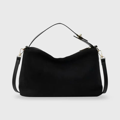 Wasserfeste vegane Wildleder-Tasche – Laptopgeeignet & Stilvoll