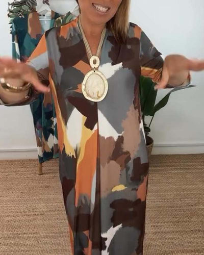 Kleid Stilvoll Casual Hemd