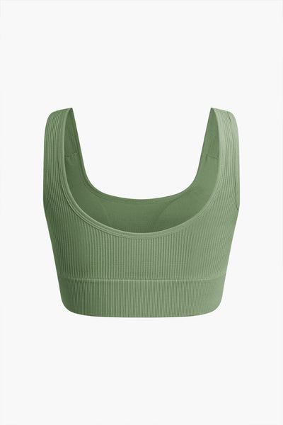 Elaine | Nahtloses Sport-Set mit Crop-Top & Yoga-Shorts