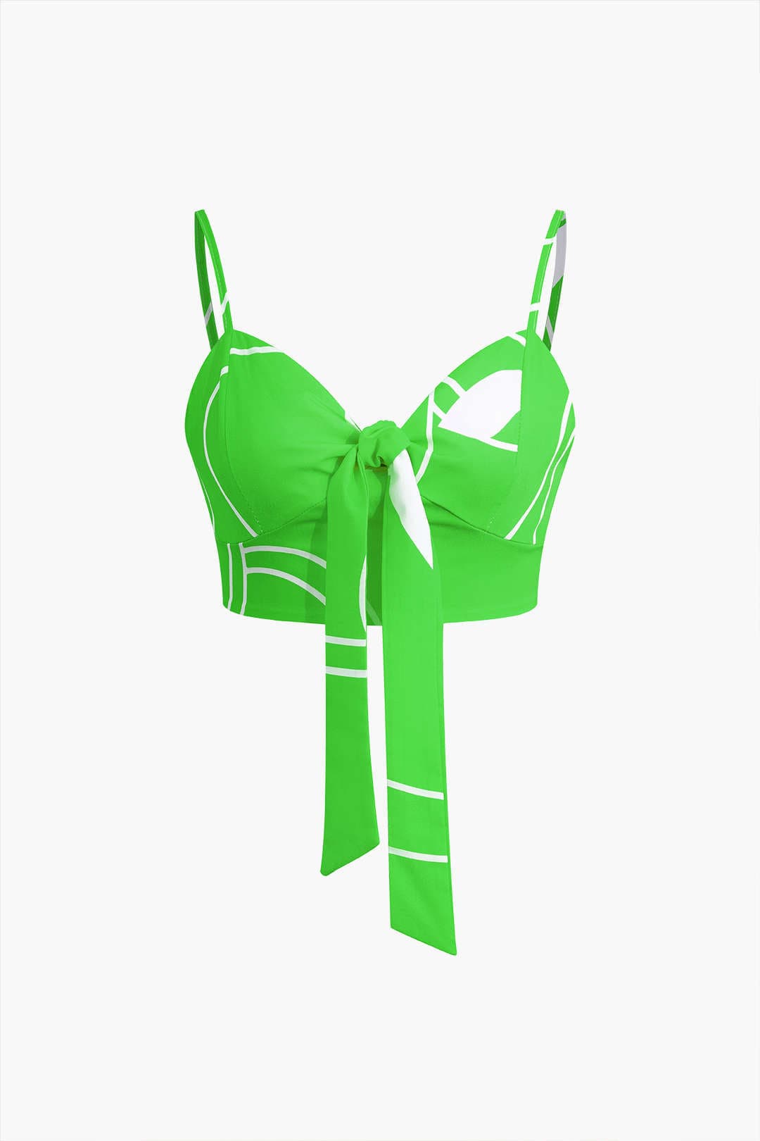 Bailey | Zweiteiler mit Knoten-Top & Bambusprint-Hose