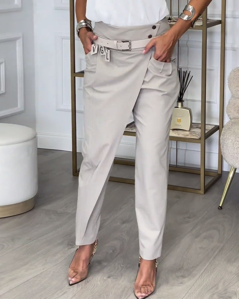 Mirella | Elegante Hose mit Gürtel