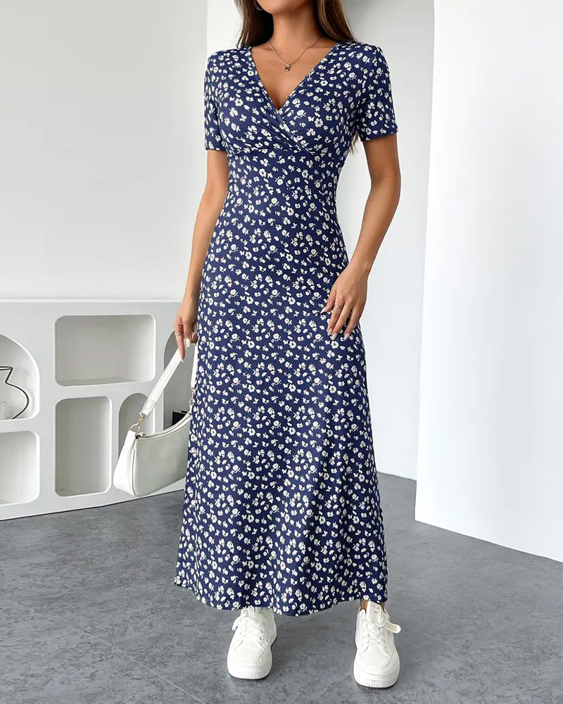 Kleid Sexy Elegant Bedruckt