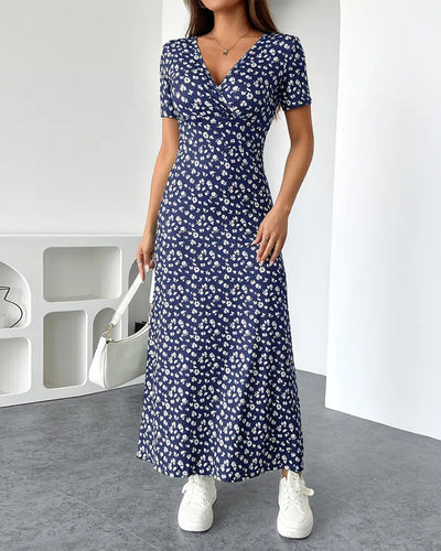 Kleid Sexy Elegant Bedruckt