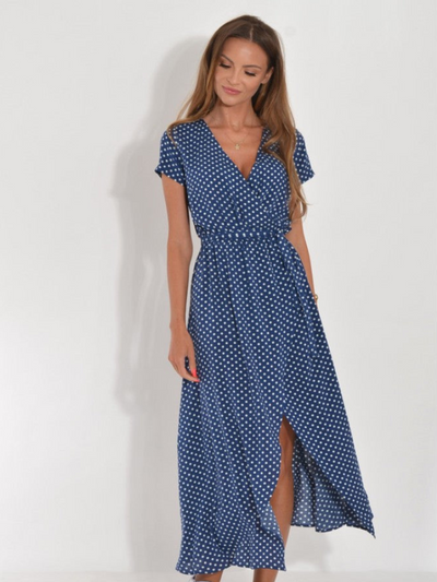 CAROLINA | ELEGANTES KLEID MIT DRUCK