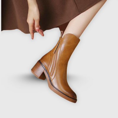 Marcy - Elegante Stiefeletten mit Blockabsatz