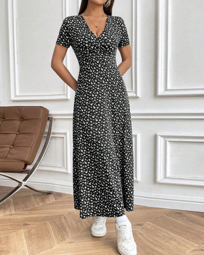 Kleid Sexy Elegant Bedruckt