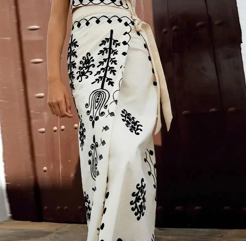 Camilla  | Elegant Bedruckt Komplettset