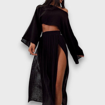 Elise – Lockeres Leinen-Set