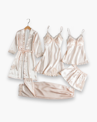 Damen Elegantes Schlafanzug Set | Komfortabel und Stilvoll