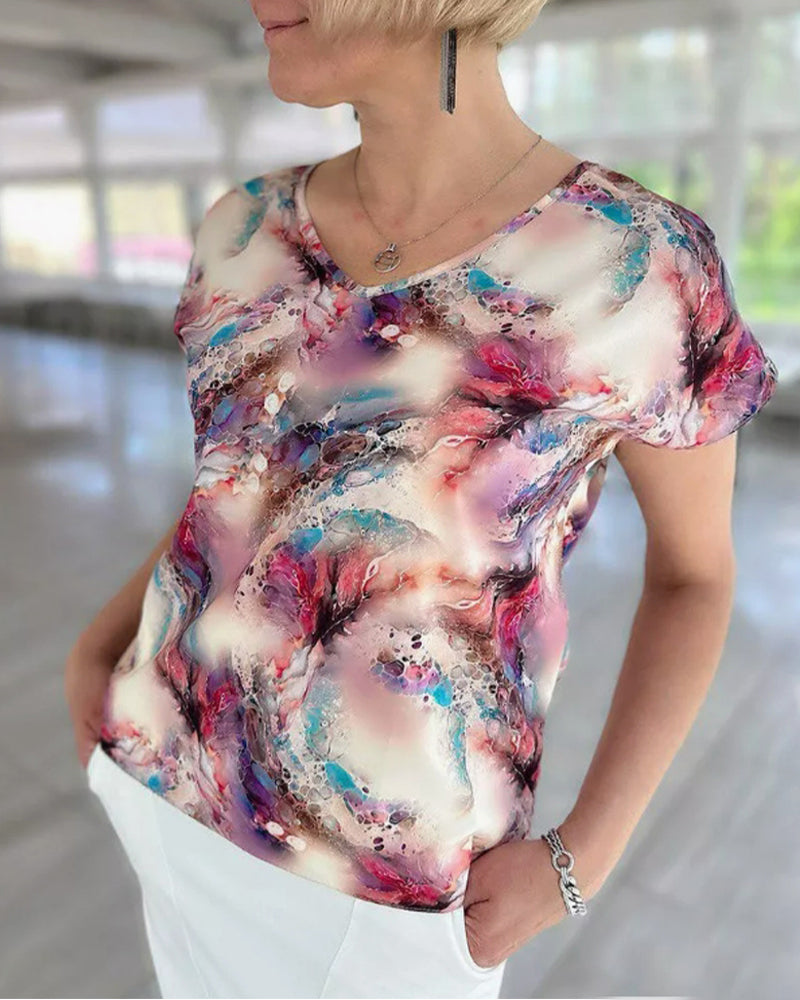 T-Shirt bedruckt kurzarm