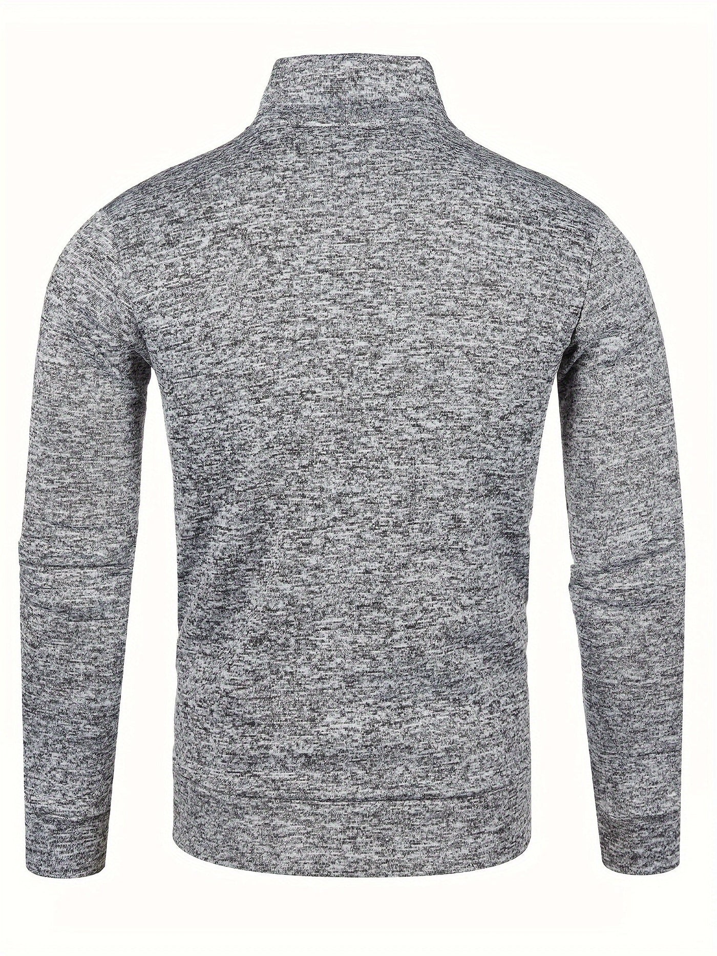 Grzegorz – Langärmelige Strickjacke Mit Reißverschluss