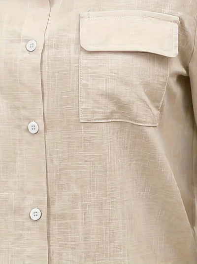 Athena - Baumwollhemd Mit Fronttaschen