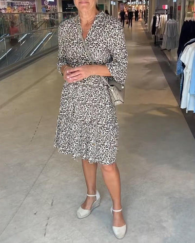 Kleid Leopardenprint