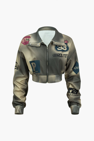 Sarah | Stylishes Bomberjacken-Set mit Ballonrock